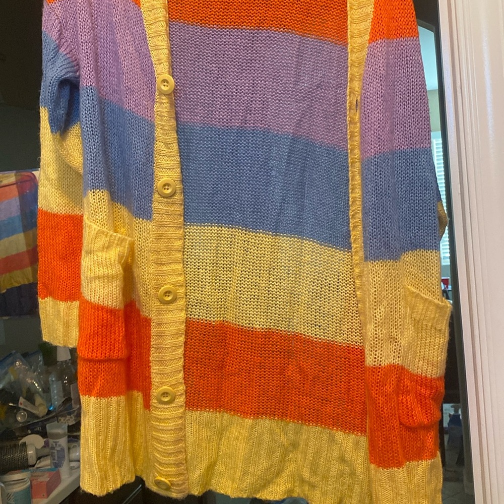 Lularoe button up sweater don’t remember the w